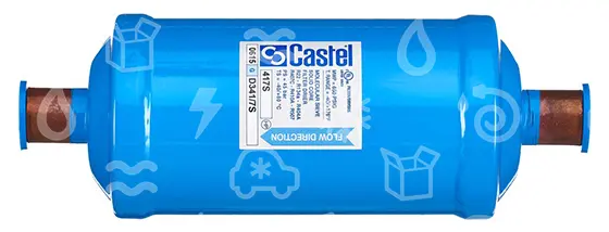 filtrdehydrátor CASTEL DF341/7S, 417S, 7/8